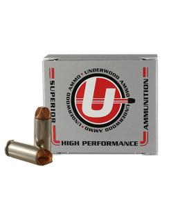 Underwood Xtreme Defender Hunting & Self Defense Handgun Ammunition 10mm Auto 115gr Solid 1700 fps 20/ct