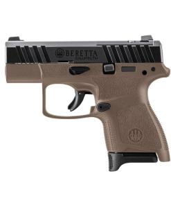 Beretta APX A1 Carry Handgun 9mm Luger 8rd Magazine 3" Barrel FDE with Black Slide
