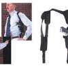 Uncle Mike's Pro-Pak Horizontal Shoulder Holsters Fits 3.75-4.5" Large Autos