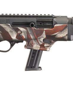 Ruger PC Carbine 9mm Luger 17rd Magazine 16.12" Barrel American Flag Camo Synthetic Stock