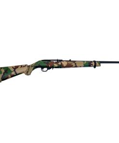 Ruger 10/22 "Woodsman" Rifle .22LR 10rd Magazine 18.5" Barrel Woodland Camo Stock