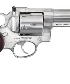 Ruger Redhawk 45 Auto 6rd 4.2" Barrel Stainless Steel Laser Hardwood Grip