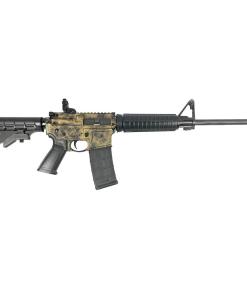 Ruger "Custom Marble Distressed" AR-556 Rifle 5.56mm NATO 30rd Mag 16.10" Barrel Custom Stock Finish