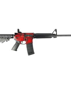 Ruger "Red Distressed" AR-556 Rifle 5.56mm NATO 30rd Mag 16.1" Barrel Custom Stock Finish