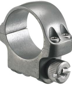 Ruger Steel Scope Ring - Single (3KTG) 1" Low .812" Height - Target Grey Stainless Finish