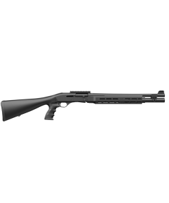Retay 724 Patrol w/Aluminum Forend Pistol Grip Shotgun 12ga 3" Chamber 4rd Capacity 18.5" Barrel Black Synthetic Matte Finish