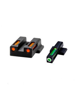HIVIZ LiteWave H3 sight Orange/Green LitePipe/White front ring fits S&W M&P 9EZ models