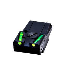 HIVIZ Adjustable Rear Sight for Ruger Mark I II III and IV pistols.
