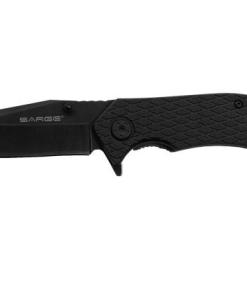 Sarge Knives Shadow - Stonewashed Swift Assist Folding Knife