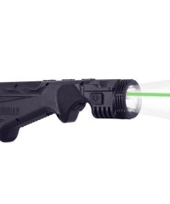 Viridian 4LUX 2K DUO Angled Foregrip w Integrated Tactical Weapon Light Green Laser SAFECharge