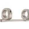 DNZ Game Reaper 1-Piece Scope Mount - Remington 700 LA 30mm Medium Silver