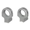 DNZ  Game Reaper 2     2-Piece Ringmount (2 screws) - 1" High Silver Fits Howa 1500 Mossberg 100ATR 4X4 MVP Weatherby Vanguard Remington 7007217227