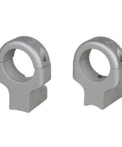 DNZ  Game Reaper 2   2-Piece Scope Mount (2 Screws) - Browning A-Bolt Sako A7 Steyr Long & Short Action - 1" High Silver
