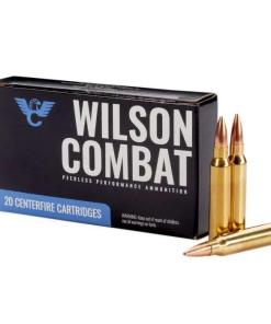 Wilson Combat Sierra MatchKing Rifle Ammunition .223 Rem 69gr HPBT 2700 fps 20/ct
