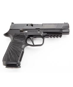 Wilson Combat/SIG P320 Full-Size Handgun 9mm Luger 17rd Magazines (2) 4.7" Barrel Black Grip Module Action Tune Straight Trigger