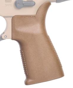 Reptilia CQG AR-15 Pistol Grip Black FDE