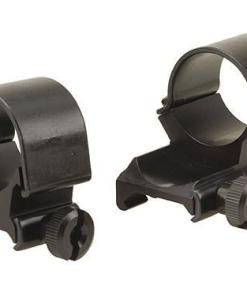 Weaver Detachable Extension Top Mount Aluminum Scope Rings - 1" High EXT - Matte
