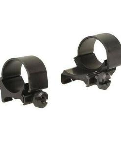 Weaver 2-Piece Detachable Top Mount Scope Rings 1" Medium EXT - Matte