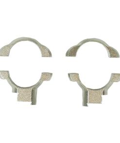 Weaver Grand Slam Ruger Style .22 cal Rimfire Scope Rings 1" High Nickel
