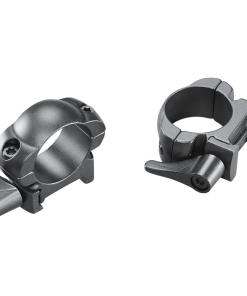 Weaver Grand Slam Leaver-Lok Top Mount Steel Scope Rings 1" Medium Matte