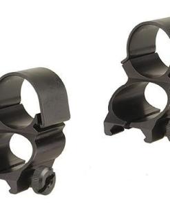 Weaver Detachable See-Thru Scope Rings - 1" Extension -Black