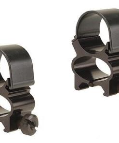Weaver Detachable See-Thru Scope Rings - 1" - Black