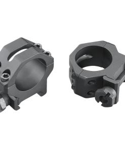 Weaver 4-Hole Tactical Picatinny Aluminum Scope Rings 1" Medium Matte