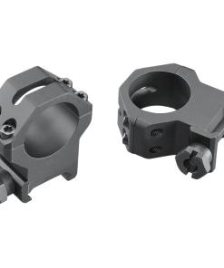 Weaver 4-Hole Tactical Picatinny Aluminum Scope Rings 1" X-High Matte