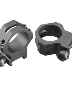 Weaver 4-Hole Tactical Picatinny Aluminum Scope Rings 30mm High Matte