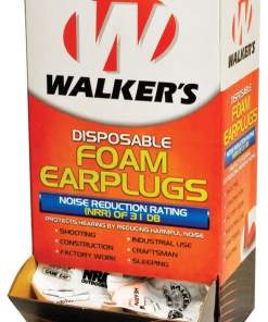 Walker's Foam Ear Plugs (200 pair/box)