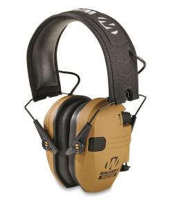 Walker's Razor Slim Electronic Muff 23dB Battle Brown