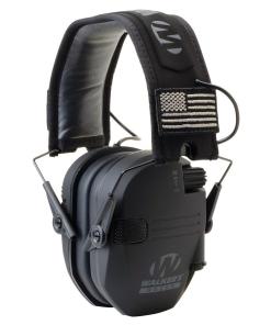 Walker's Razor Patriot Series Razor Slim Electronic Muff 23 NRR Black Patriot
