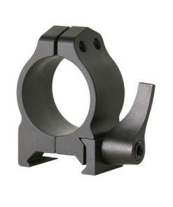 Warne 2-Piece Maxima QD Scope Ringmounts with Grooved Receiver - Ruger 77 M77 Hawkeye 1" Medium Matte