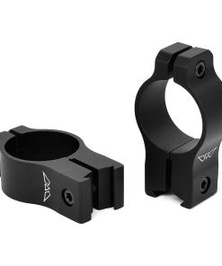 Warne Vapor 2-Piece Rimfire Scope Rings 1'' High - Anodized