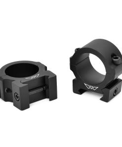 Warne Vapor 2-Piece Horizontal Scope Rings 1" Low Matte