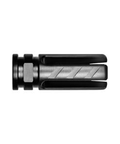 Rise Armament Veil Flash Hider .22 cal 1/2x28 Thread Black Nitride
