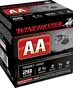 Winchester AA Target 28 ga 2-3/4" 2 dr 3/4 oz #8 25/ct