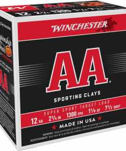 Winchester AA Super Sport 12 ga 2-3/4"  1-1/8 oz #7.5 1300 fps - 25/ct