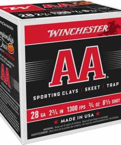 Winchester AA Super Sport 28 ga 2-3/4"  3/4 oz #8.5 1300 fps - 25/ct
