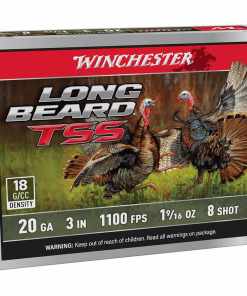 Winchester Long Beard TSS Shotshells 20ga. 3" 1-9/16oz 1100 fps #8 5/ct