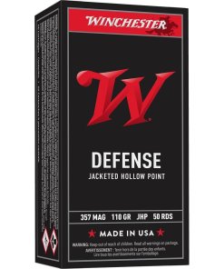 Winchester USA Handgun Ammunition .357 Mag 110 gr JHP 50/ct
