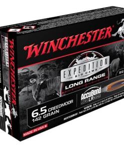 Winchester Expedition Big Game Long Range Rifle Ammunition 6.5 Creedmoor 142 gr. AB 2700 fps 20/ct