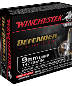 Winchester PDX1 Defender Handgun Handgun Ammunition 9mm Luger 147 gr. JHP 20/ct