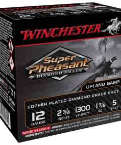 Winchester Super Pheasant Diamond Grade Shotshells 12 ga 2-3/4" 1-3/8 oz 1300 fps #5 25/ct