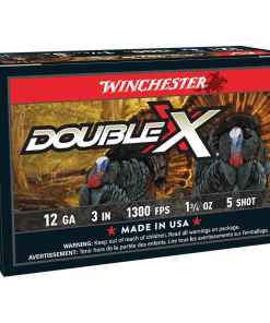Winchester Double X Turkey Load Shotshells 12 ga 3" MAX 1-3/4 oz #5 1300 fps 10/ct