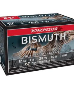 Winchester Bismuth Shotgun Ammunition 12ga 3" 1-3/8oz 1450 fps #1 15/ct
