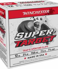 Winchester Super-Target 12 ga 2-3/4" -1-1/8 oz 1145 fps #7.5 25/ct