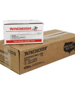 Winchester Lake City Rifle Ammunition .223 Rem 55 gr. FMJ 600/ct Case (4-150 round boxes)
