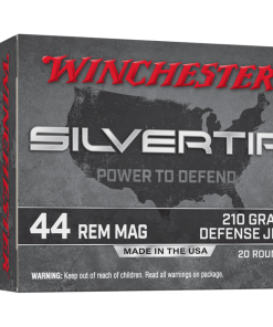 Winchester Silvertip Handgun Ammunition 44 Rem Mag 210 gr. JHP 1250 fps 20/ct