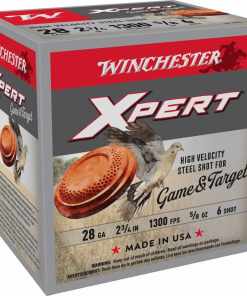 Winchester Xpert Steel Shotshells 28 ga 2-3/4" 5/8 oz 1300 fps #6 25/ct